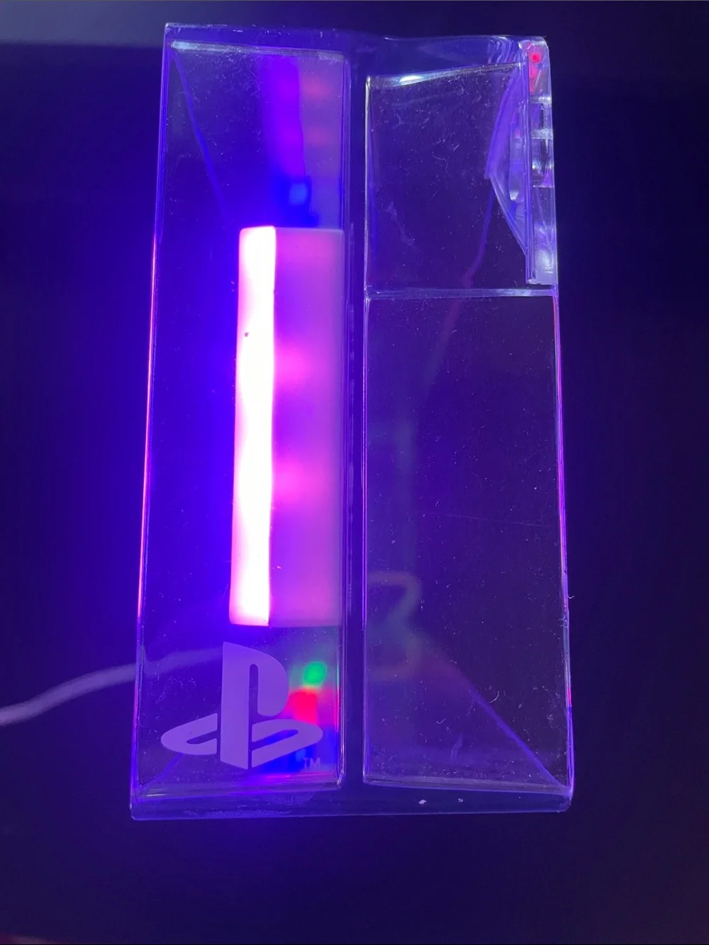 Sony Neon Controller Symbol LED Sign in Green, Red, Blue, Purple USB plug in.